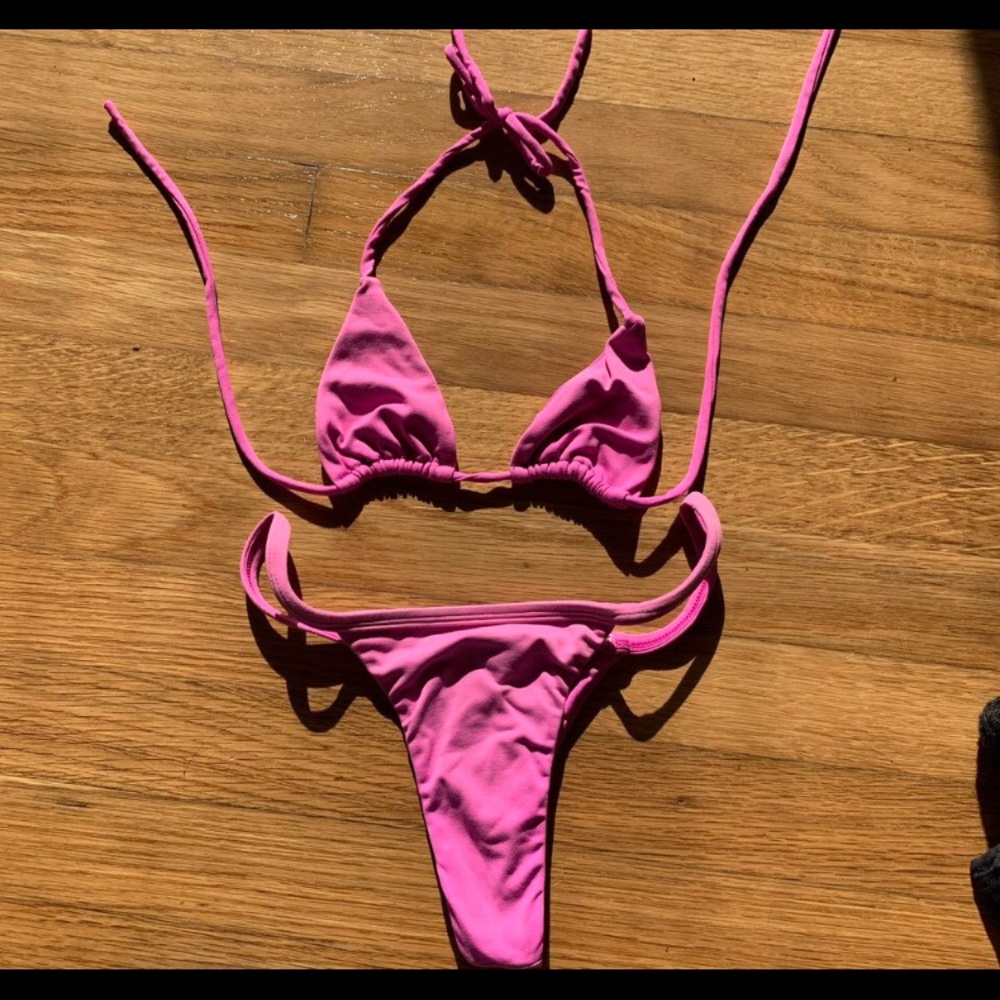 Nikoi by Kai Pink Bikini Set